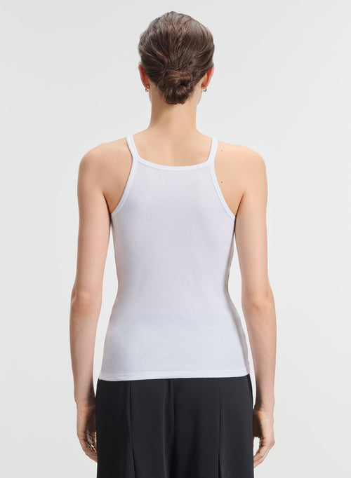 Tanktop aus viskose und elasthan - MAJESTIC FILATURES