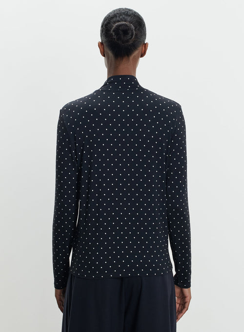 Viskose- und Elastan-T-Shirt - MAJESTIC FILATURES