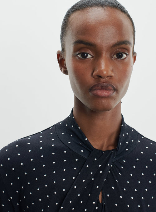 Viskose- und Elastan-T-Shirt - MAJESTIC FILATURES