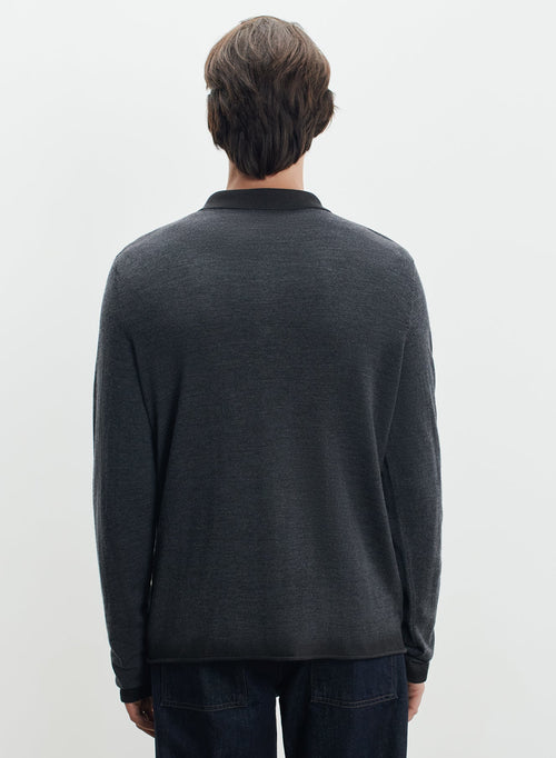 Poloshirt aus merinowolle - MAJESTIC FILATURES