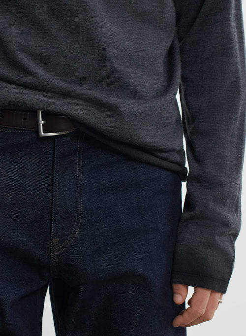 Poloshirt aus merinowolle - MAJESTIC FILATURES