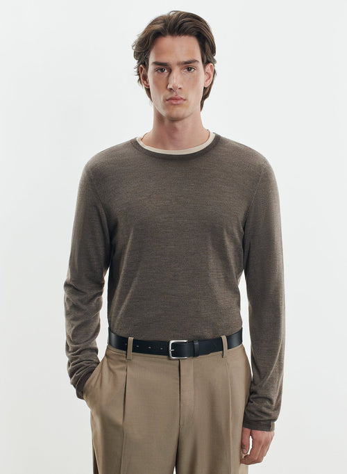 Pull en laine mérinos - MAJESTIC FILATURES