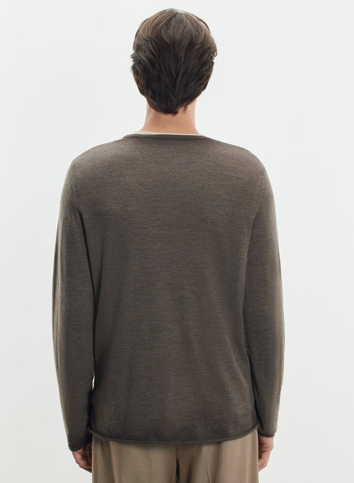 Pull en laine mérinos - MAJESTIC FILATURES