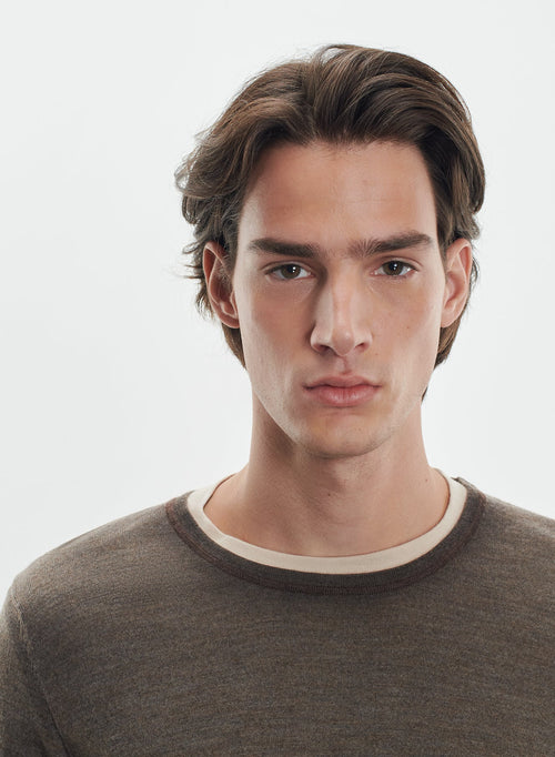 Pull en laine mérinos - MAJESTIC FILATURES