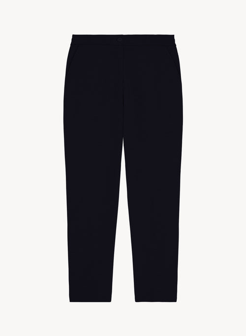 Pants in viscose, polyamide and elastane - MAJESTIC FILATURES