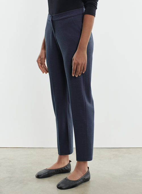 Pants in viscose, polyamide and elastane - MAJESTIC FILATURES