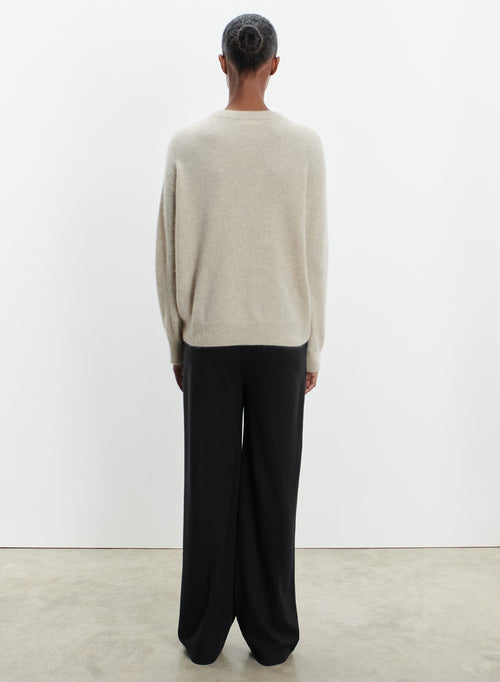 Pantalón de viscosa, poliamida y elastano - MAJESTIC FILATURES