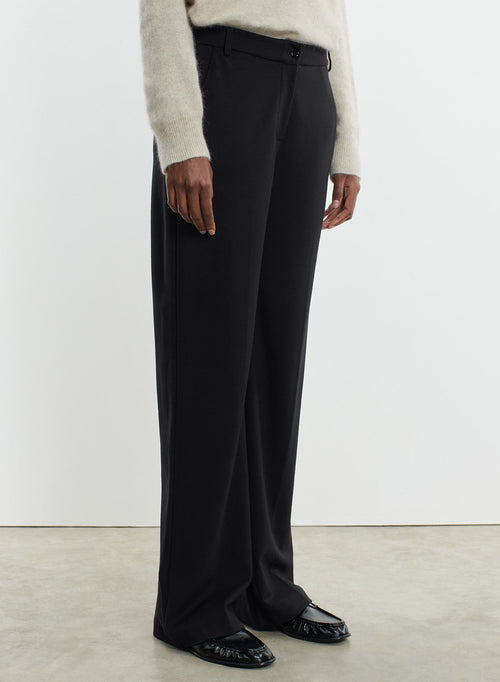 Pantalón de viscosa, poliamida y elastano - MAJESTIC FILATURES