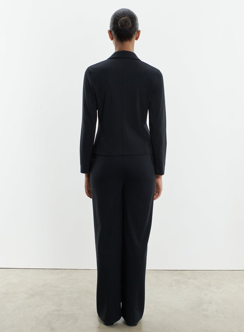 Jacket in viscose, polyamide and elastane - MAJESTIC FILATURES