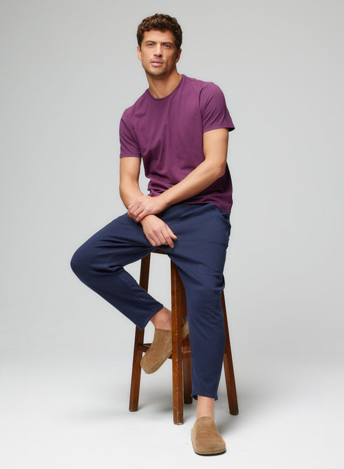 Organic Cotton / Recycled Cotton Hand-dyed T-shirt - MAJESTIC FILATURES