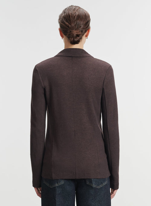 Jacket in organic cotton, cashmere and supima cotton - MAJESTIC FILATURES