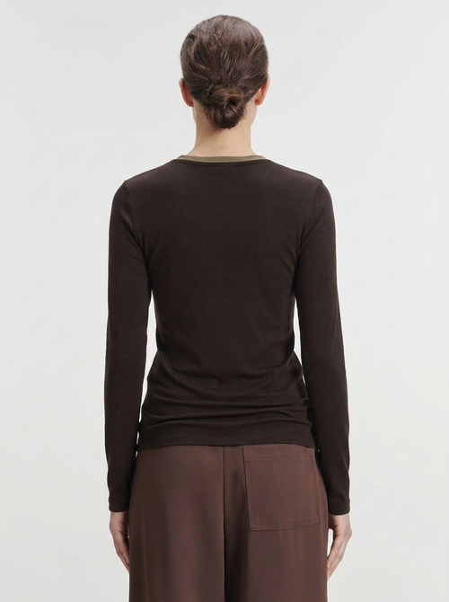 Organic cotton, cashmere and supima cotton t-shirt - MAJESTIC FILATURES