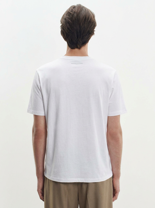 Camiseta de algodón orgánico y elastano - MAJESTIC FILATURES